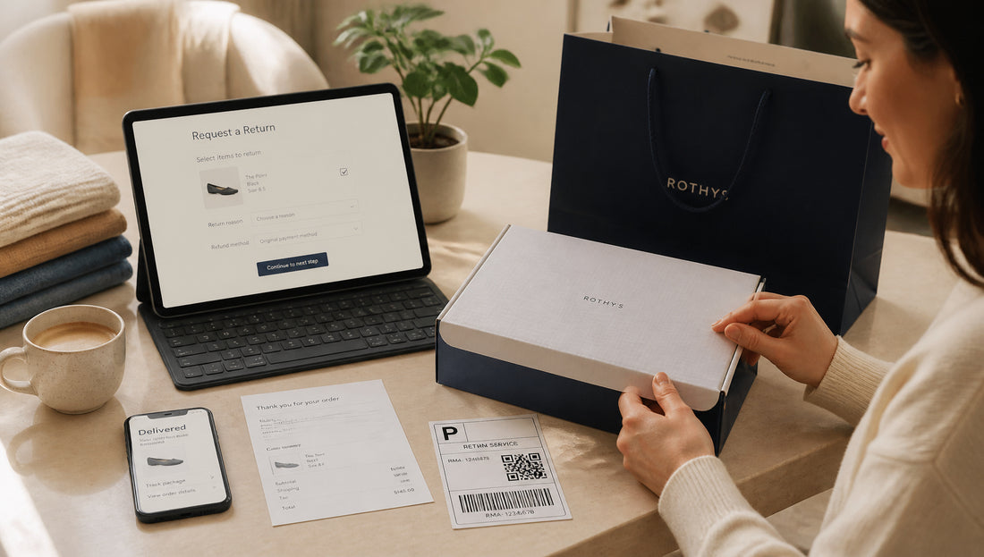 Rothy's Return Policy Guide for Online and Store Returns
