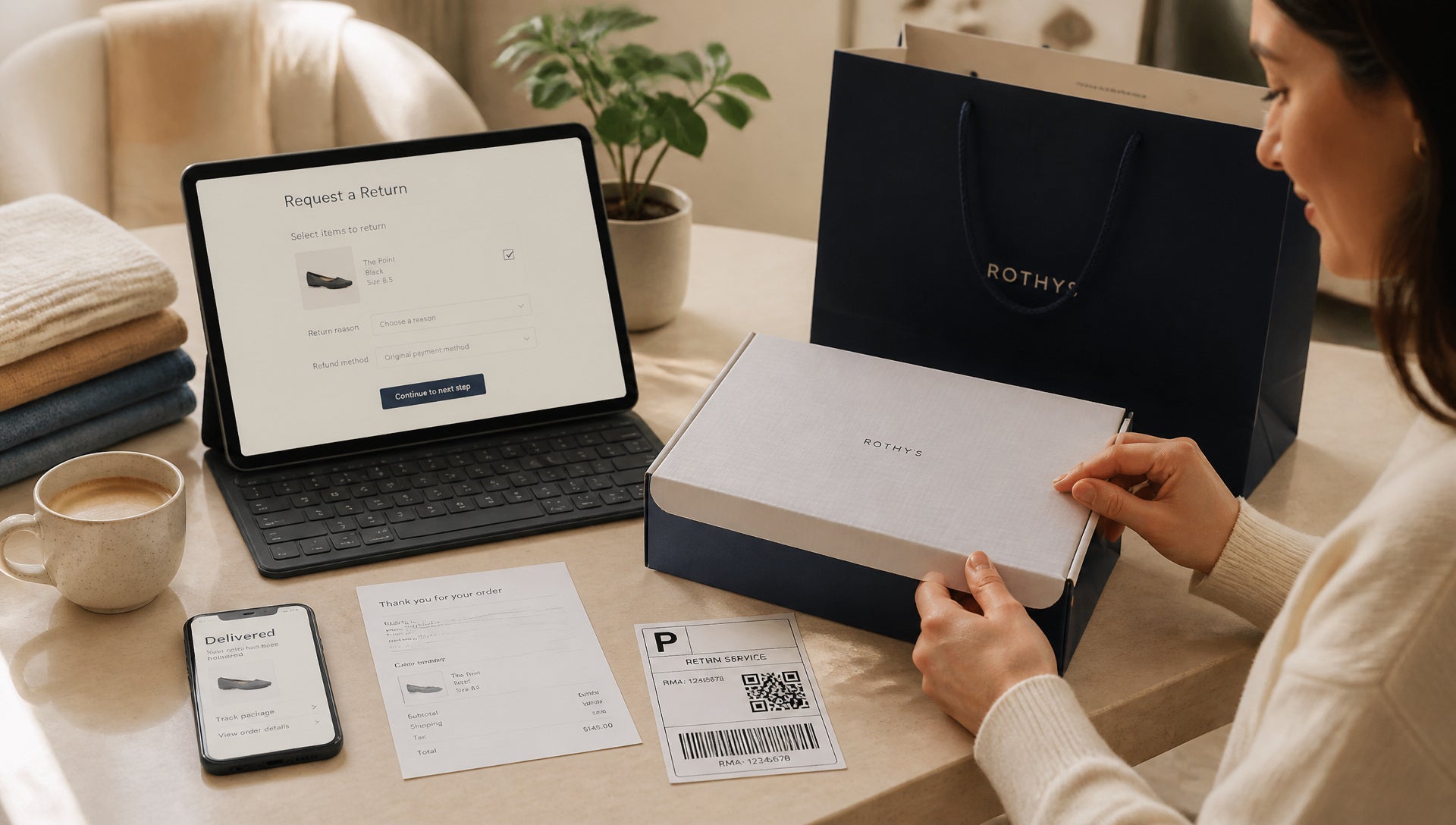 Rothy's Return Policy Guide for Online and Store Returns