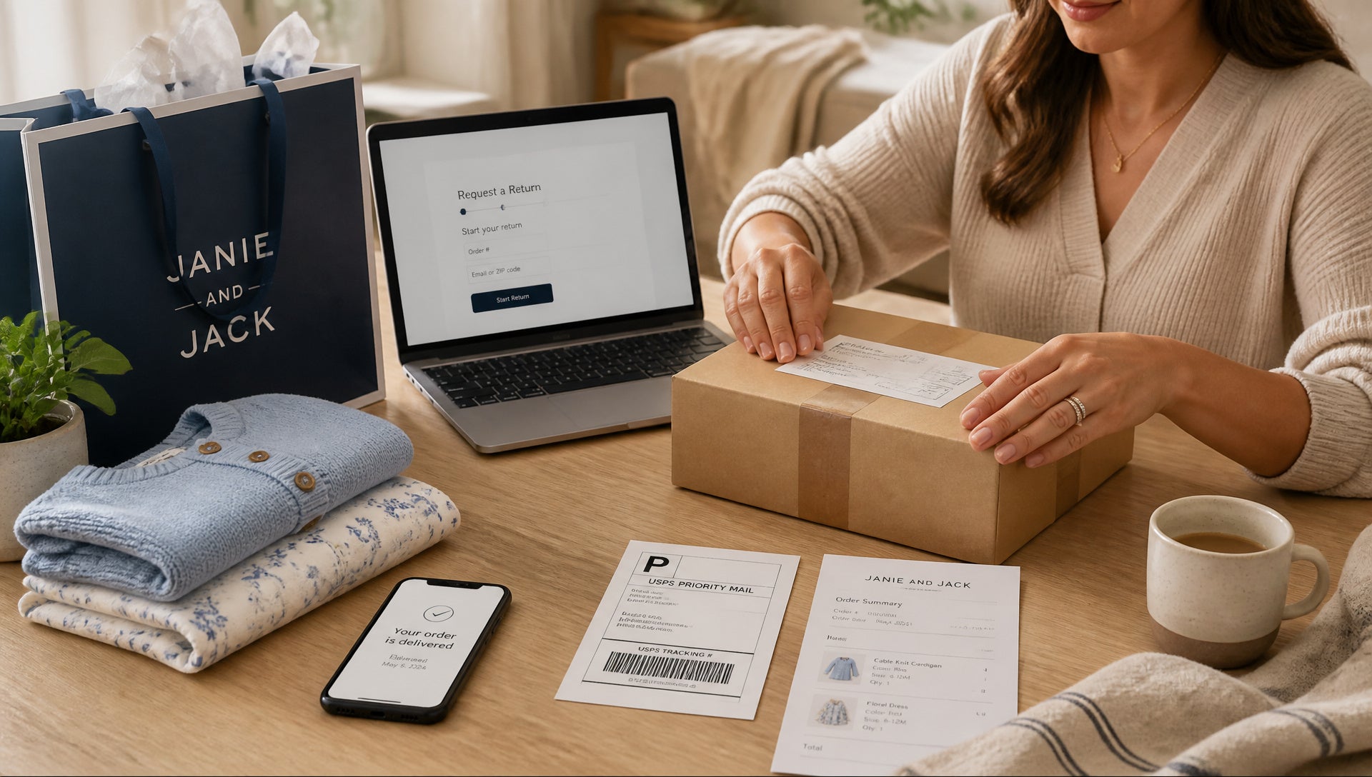 Janie and Jack Return Policy for Online and Store Orders