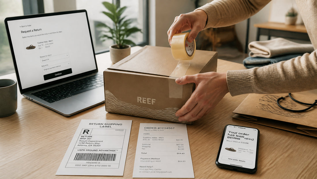 Reef Return Policy: Online Returns and Refunds