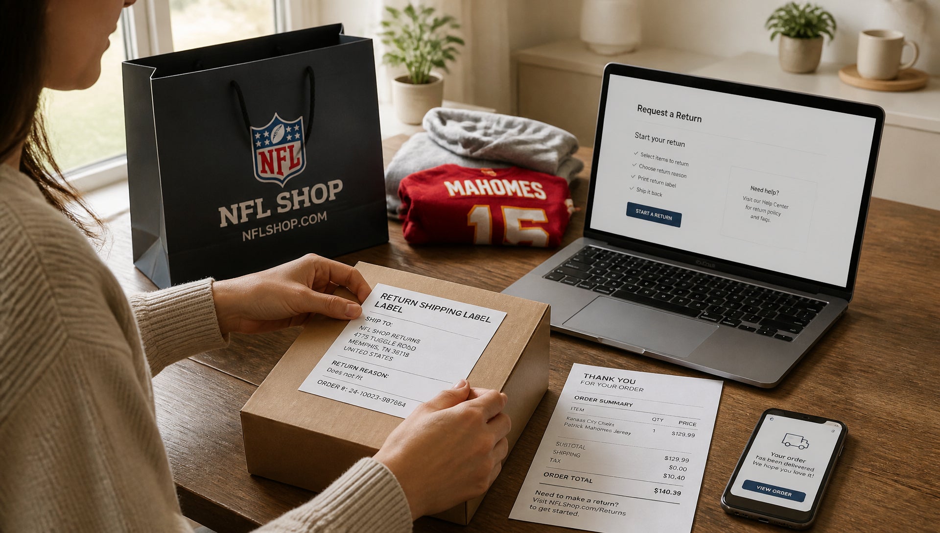 NFL Shop Return Policy Returns Refunds and Exchanges