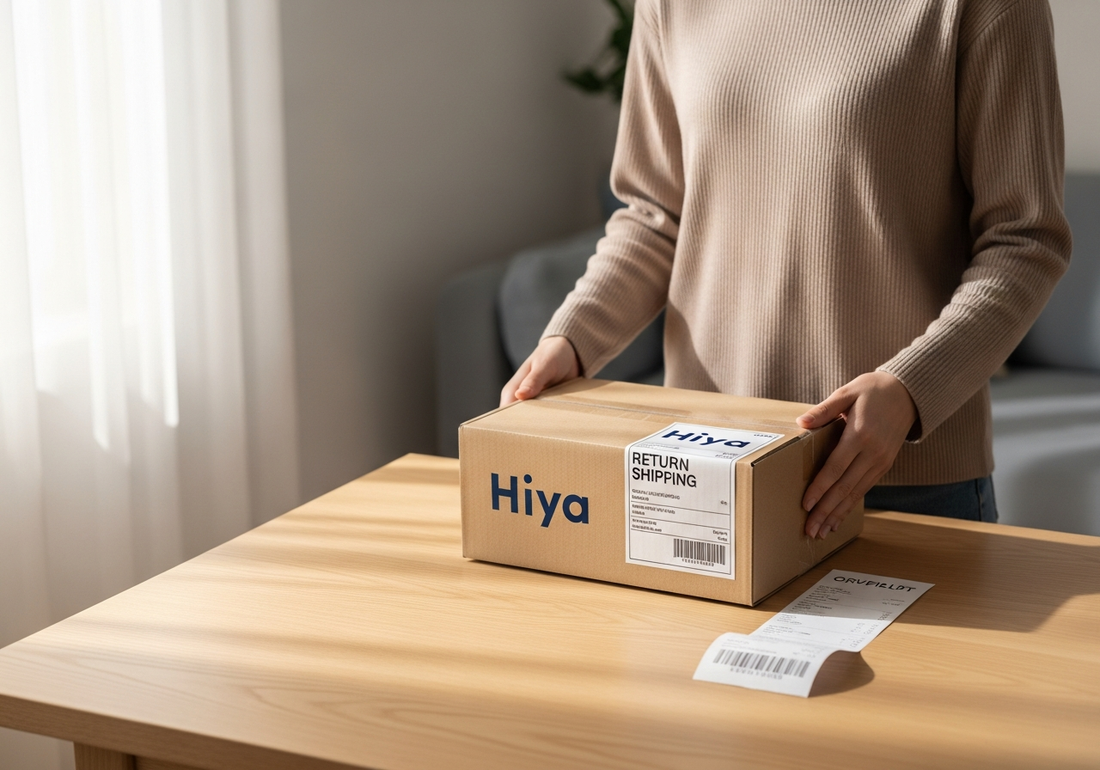 Hiya Return Policy | First Order Guarantee & Refunds