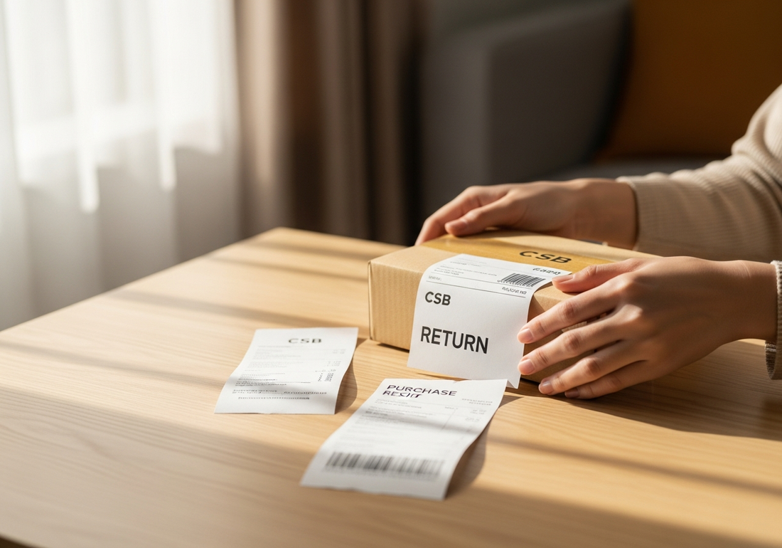 CSB Return Policy | 30 Day Guide