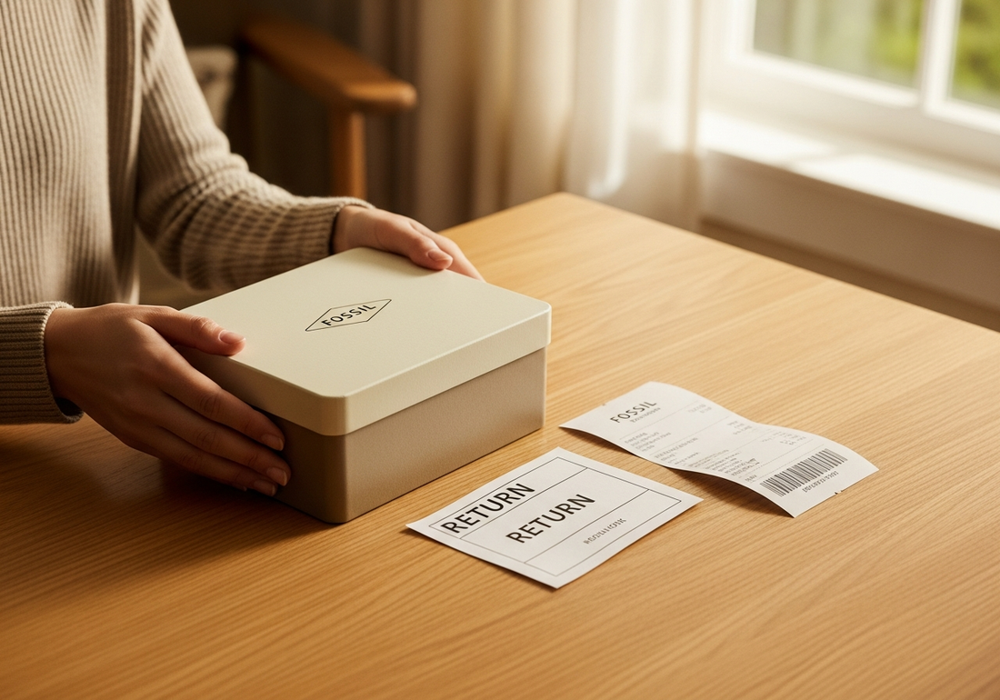 Fossil Return Policy | Full Refund & Exchange Guide