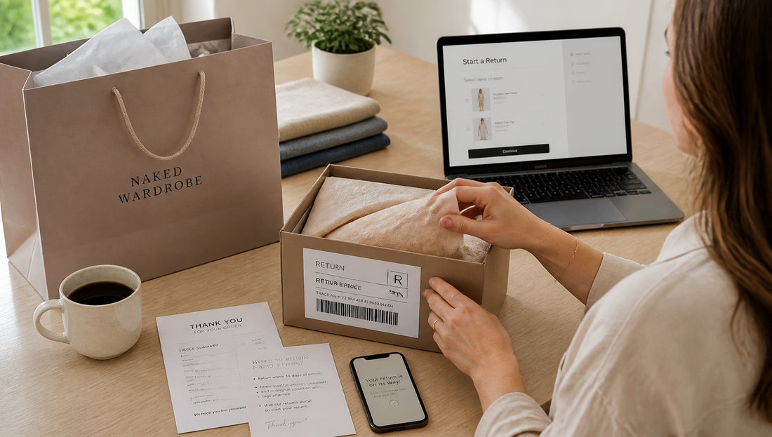 Naked Wardrobe Return Policy Online Returns and Refunds