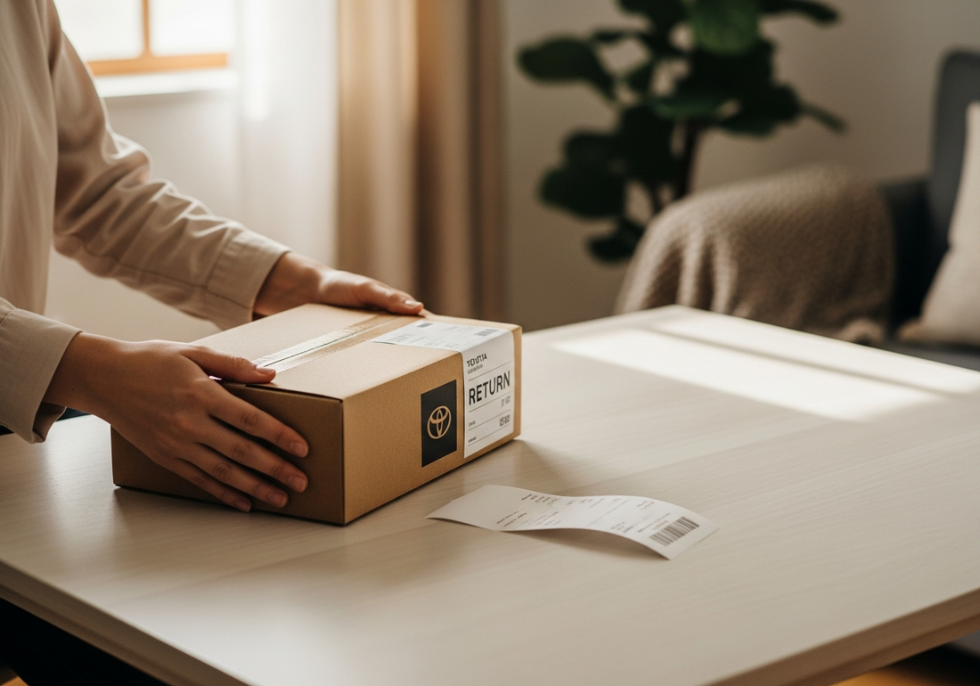 Toyota Return Policy Guide 2026