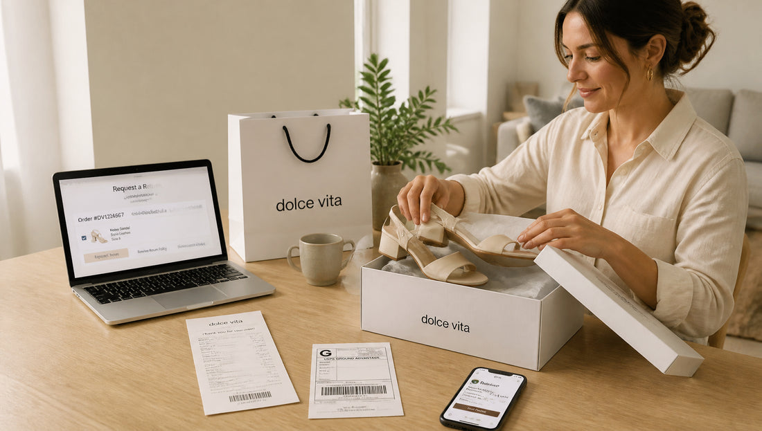 Dolce Vita Return Policy Returns Refunds and Exchanges