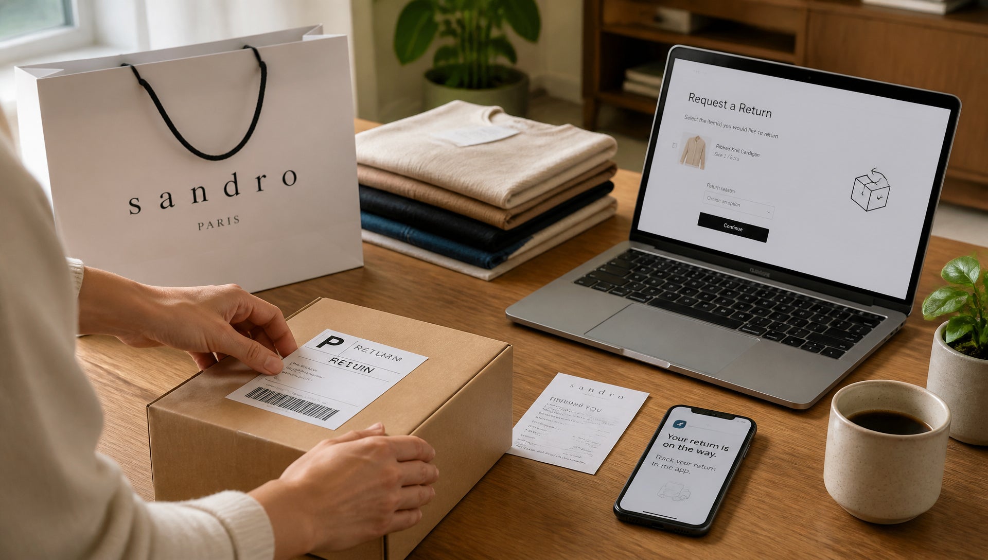 Sandro Return Policy for Online and Store Orders