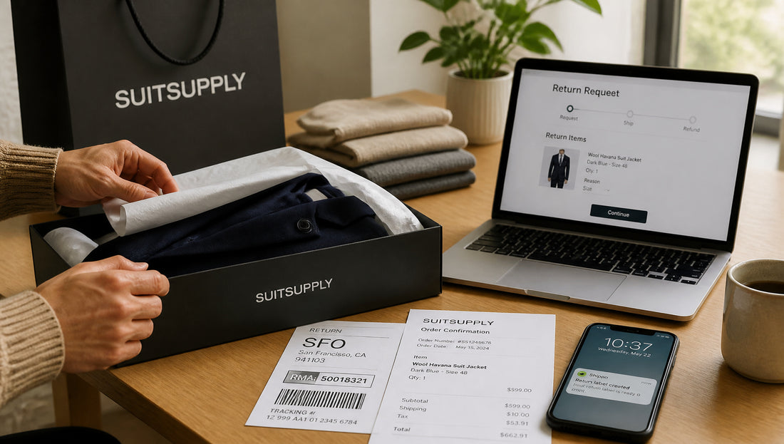 Suitsupply Return Policy Returns Refunds and Exchanges