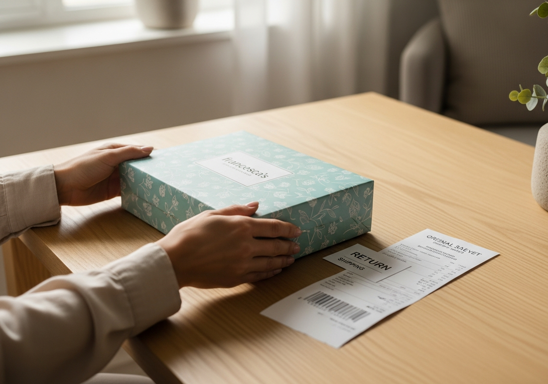 Francesca Return Policy | Full Refund & Exchange Guide