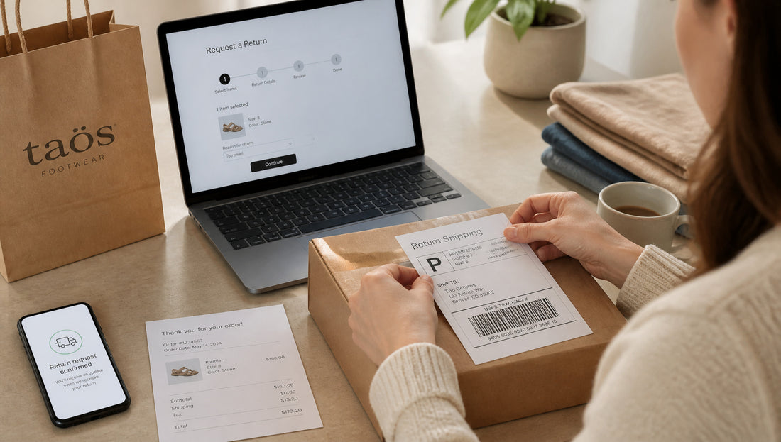 Taos Return Policy: Online Returns, Fees, & Exchanges