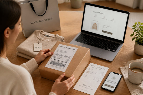 MoCo Boutique Return Policy Returns Refunds and Exchanges
