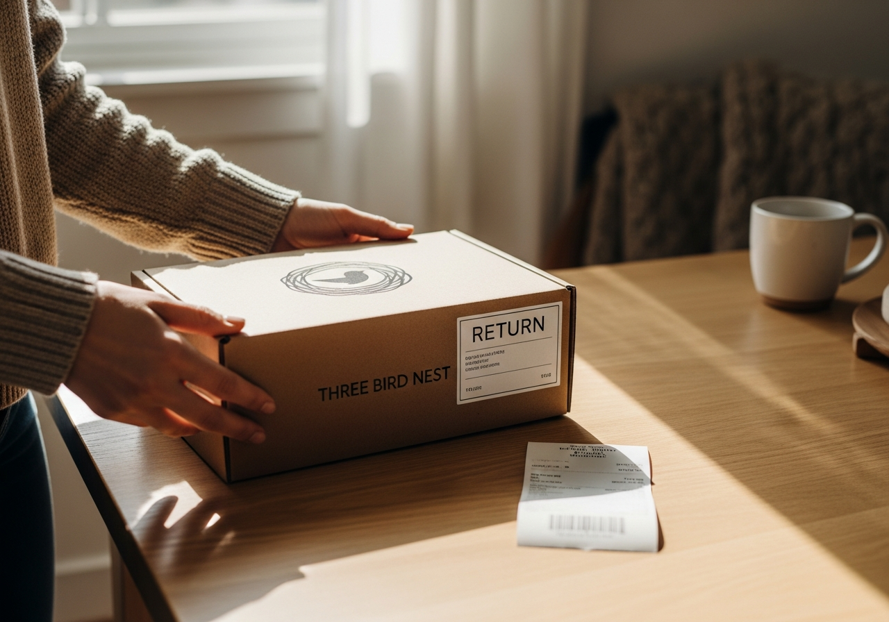 Three Bird Nest Return Policy 2026 Guide