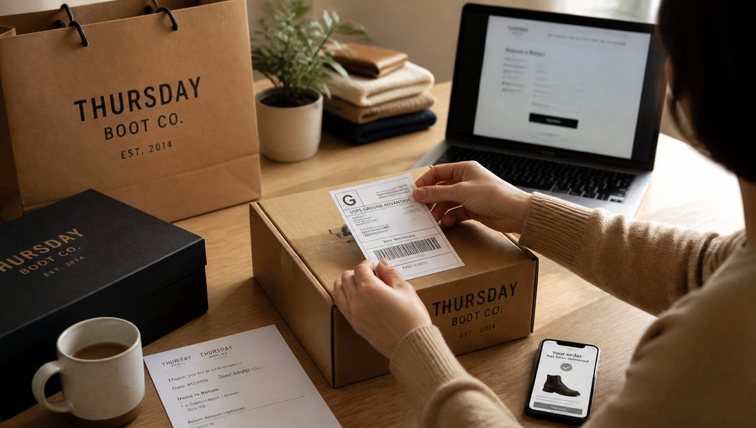 Thursday Boots Return Policy Returns and Exchanges