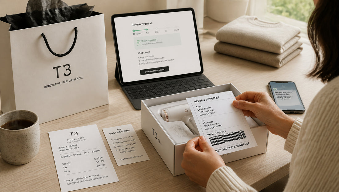 T3 Return Policy and Online Refund Rules Explained 2026