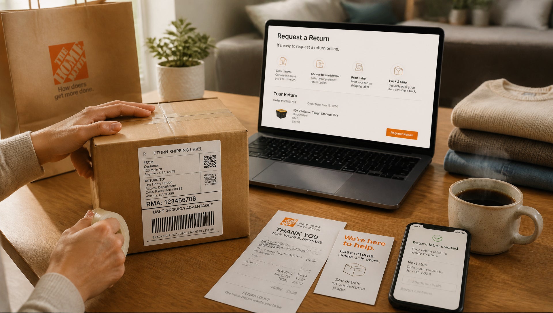 Home Depot Online Return Policy and Refund Guide