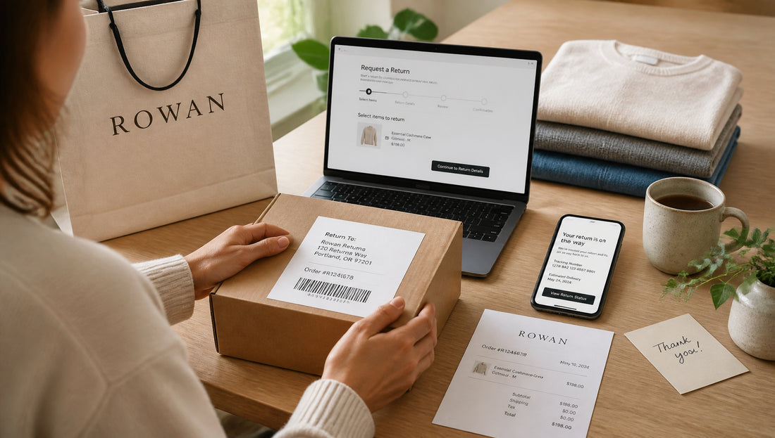Rowan Return Policy Returns Refunds and Exchanges