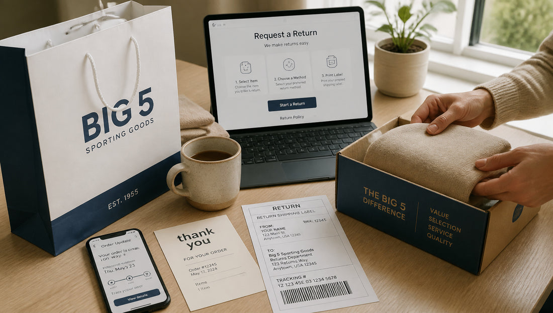 Big 5 Return Policy and Step by Step Online Refund Guide
