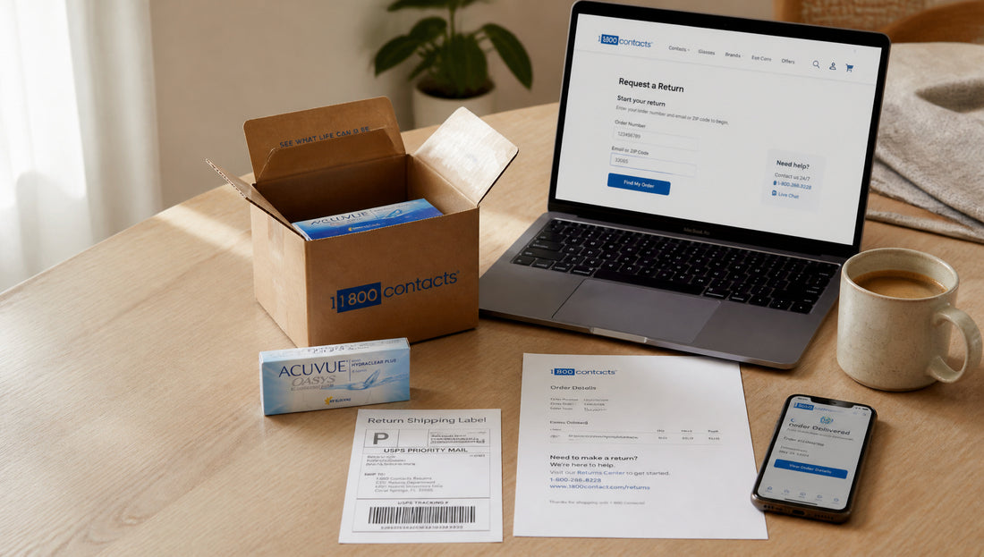 1800 Contacts Return Policy Returns Refunds and Exchanges