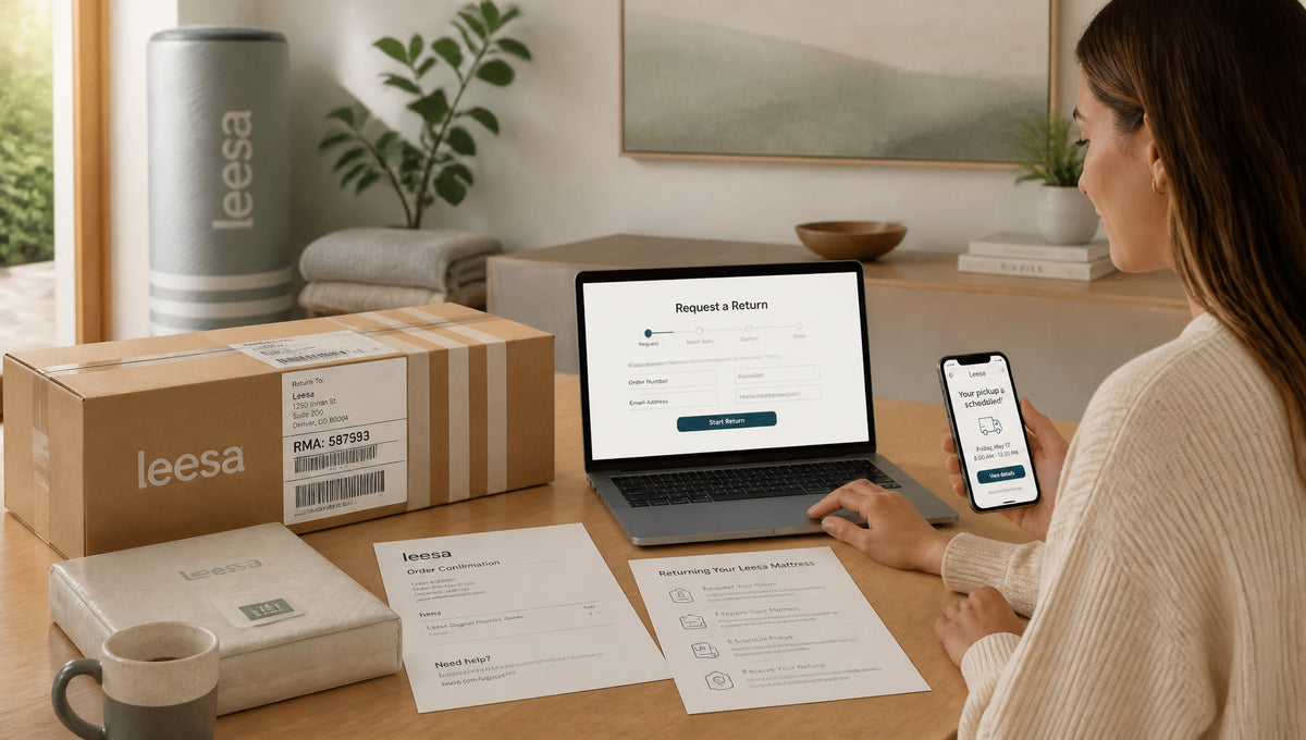 Leesa Return Policy Online Returns Refunds and Exchanges