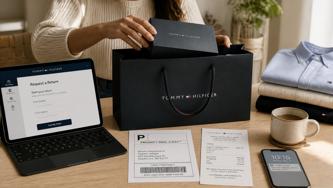 Tommy Hilfiger Return Policy for Online and Store Orders