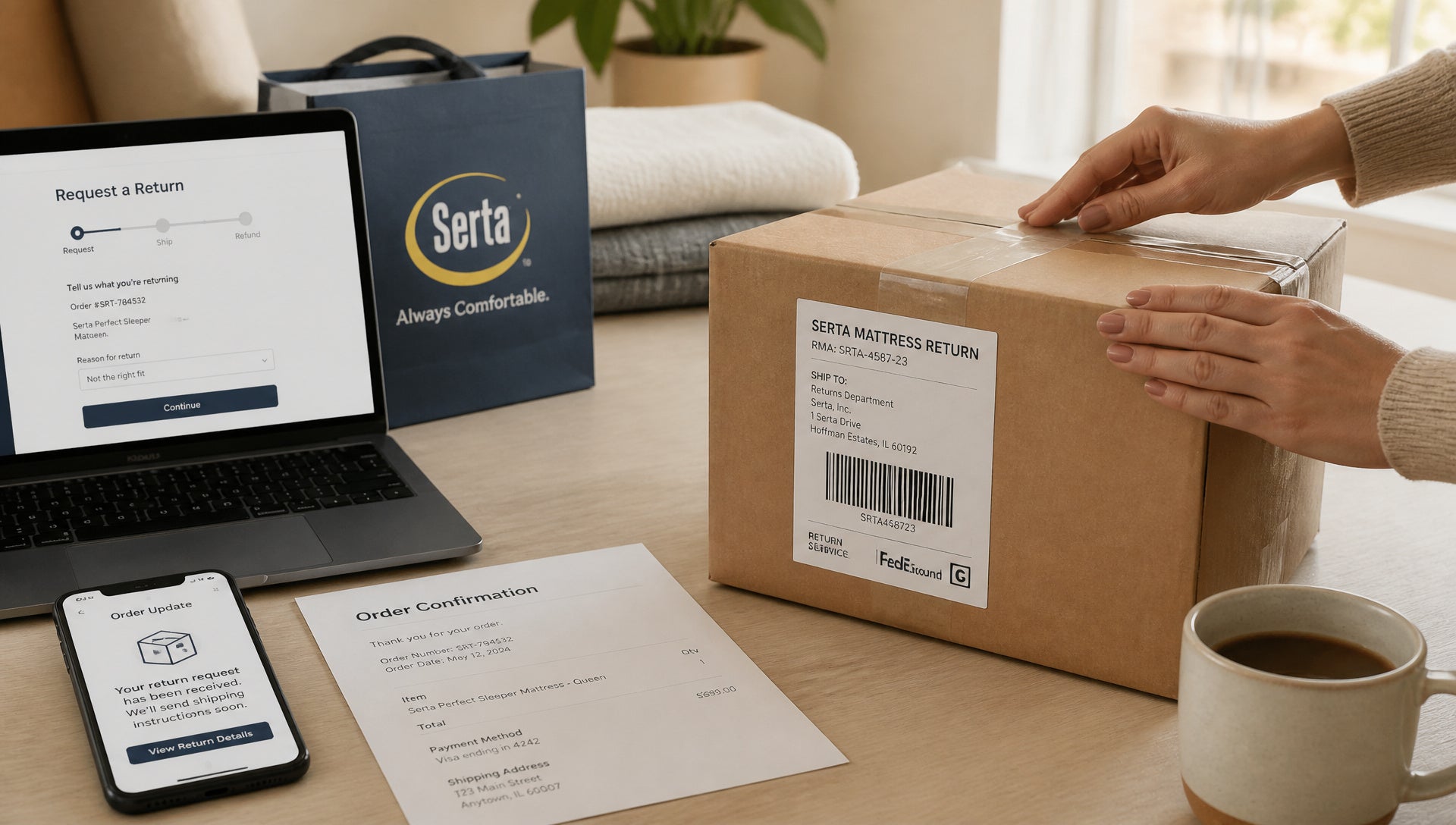 Serta Mattress Return Policy Returns Refunds and Exchanges
