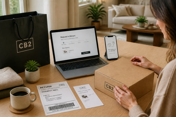 CB2 Return Policy Returns Refunds and Exchanges Guide
