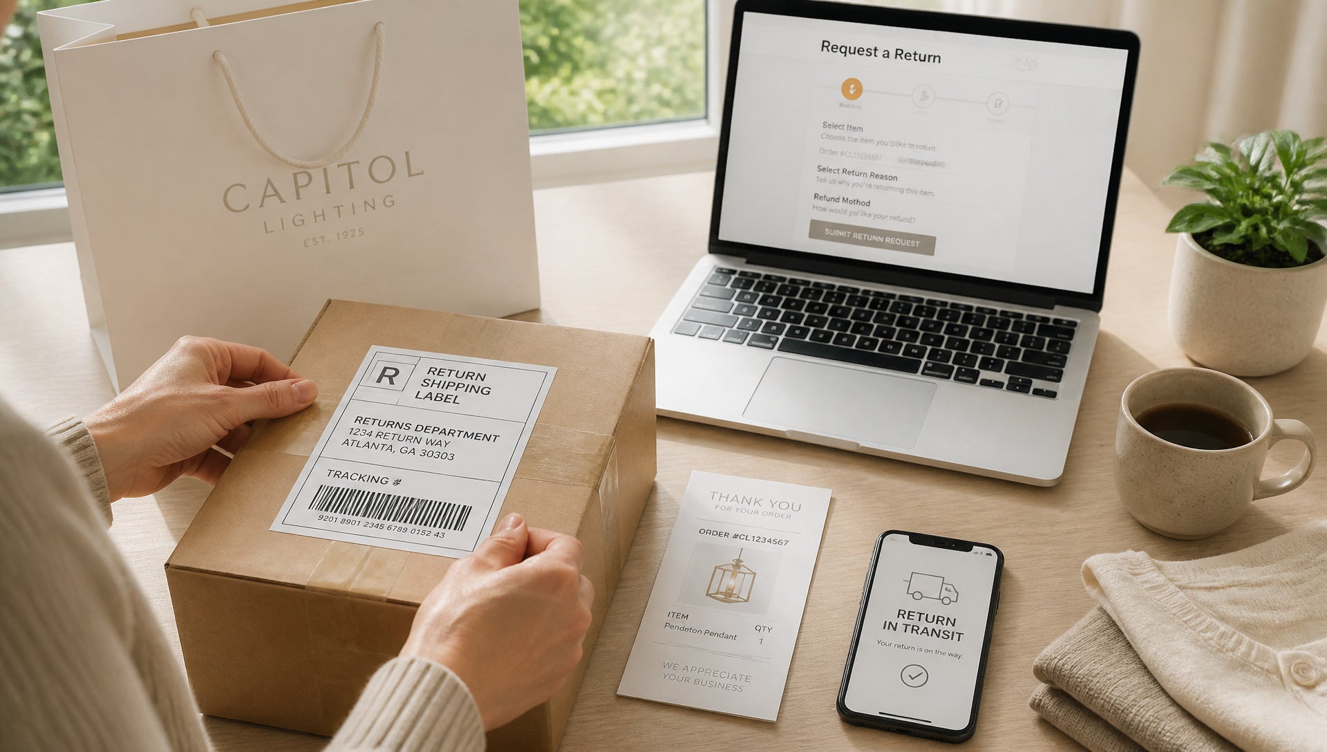 Capitol Lighting Return Policy Online Returns and Refunds