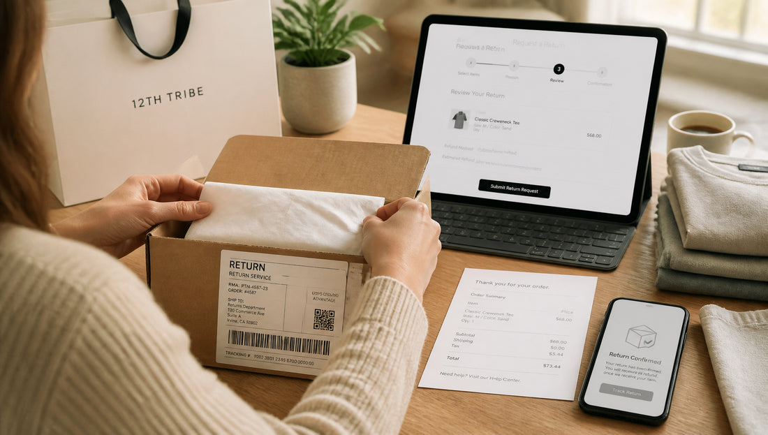 12th Tribe Return Policy Returns Refunds and Exchanges