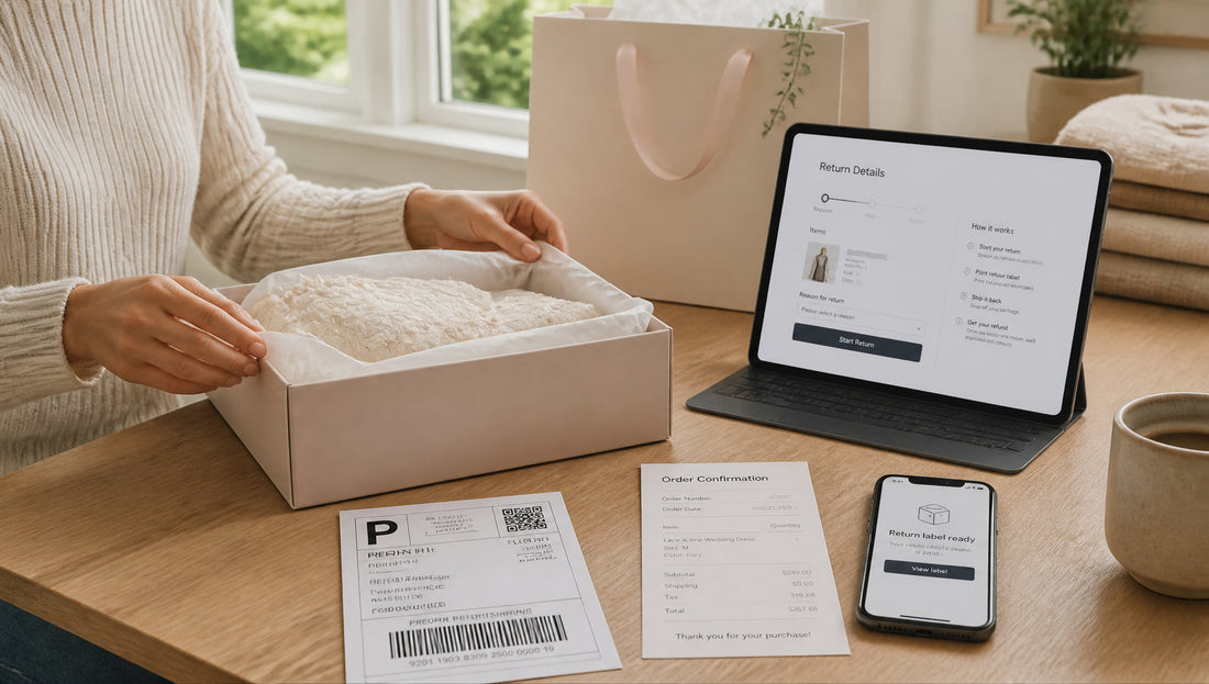 June Bridals Return Policy Refund and Exchange Rules