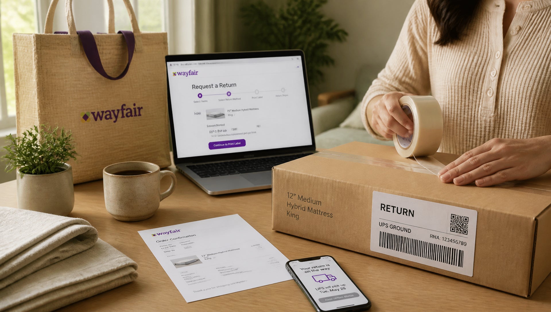 Wayfair Mattress Return Policy: 100-Night Trial Guide