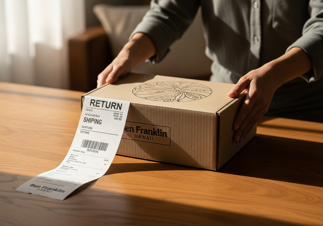 Ben Franklin Hawaii Return Policy Guide