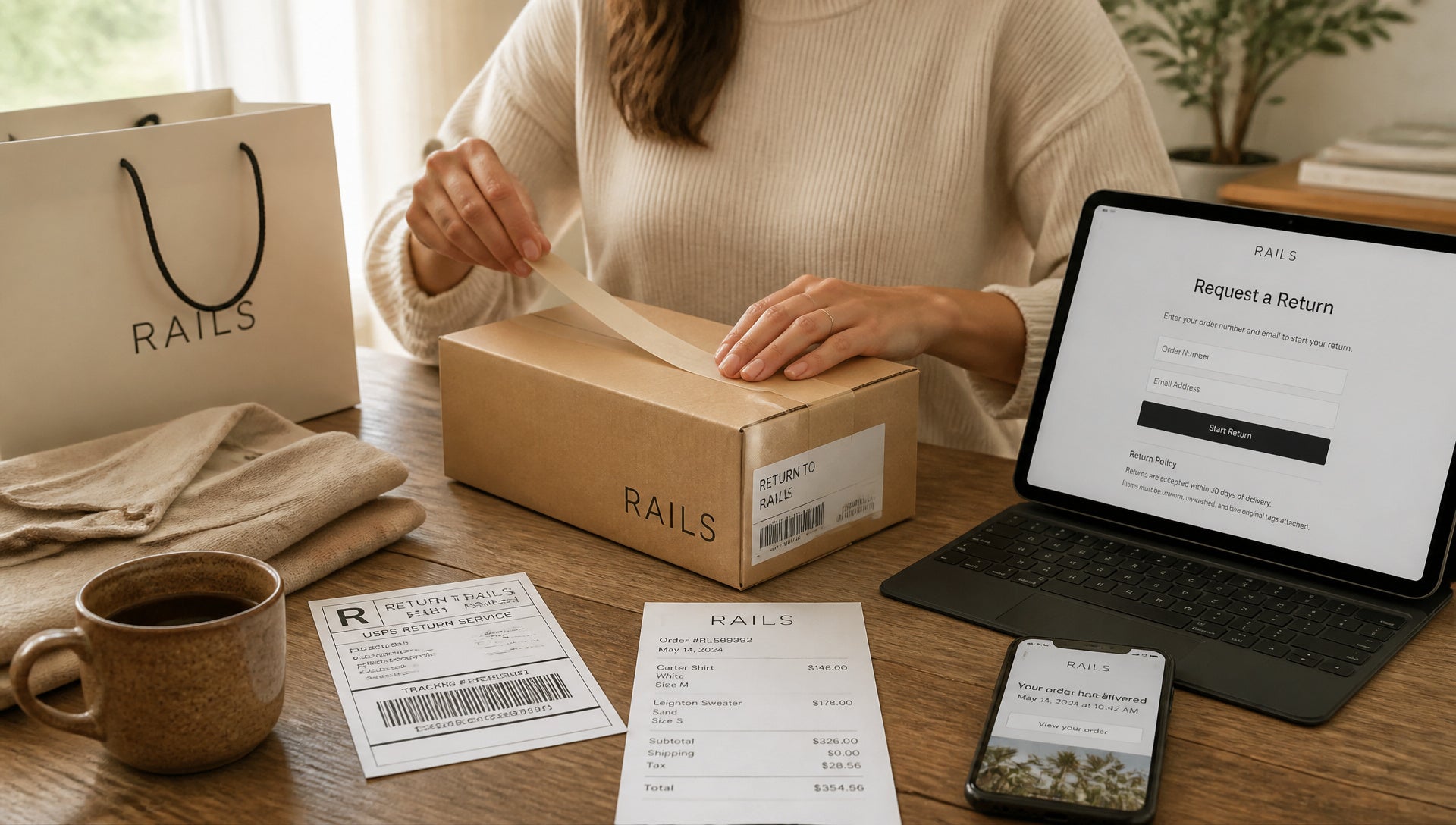 Rails Return Policy for Easy Online Refunds and Exchanges