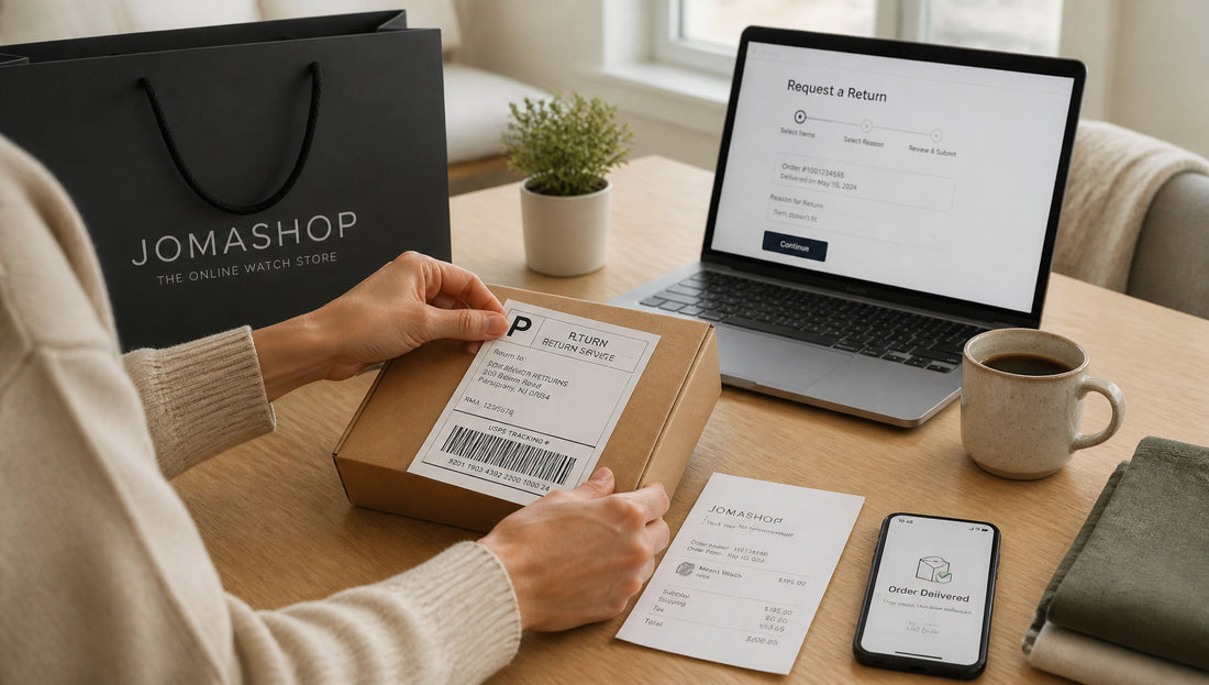 Jomashop Return Policy 2026 Refund and Exchange Guide