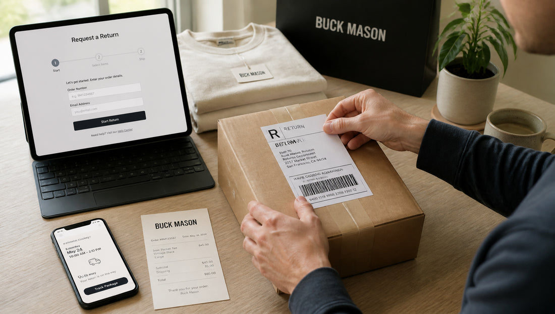 Buck Mason Return Policy and Refund Guide for Shoppers