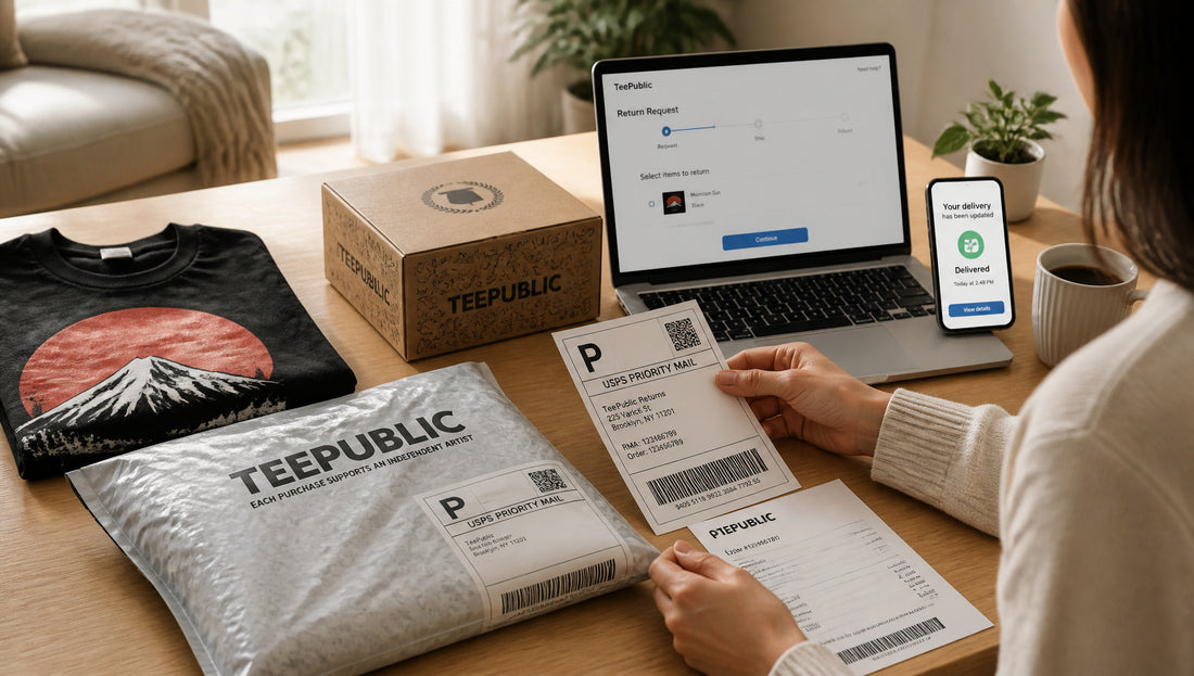 TeePublic Return Policy Online Returns Refunds Exchanges