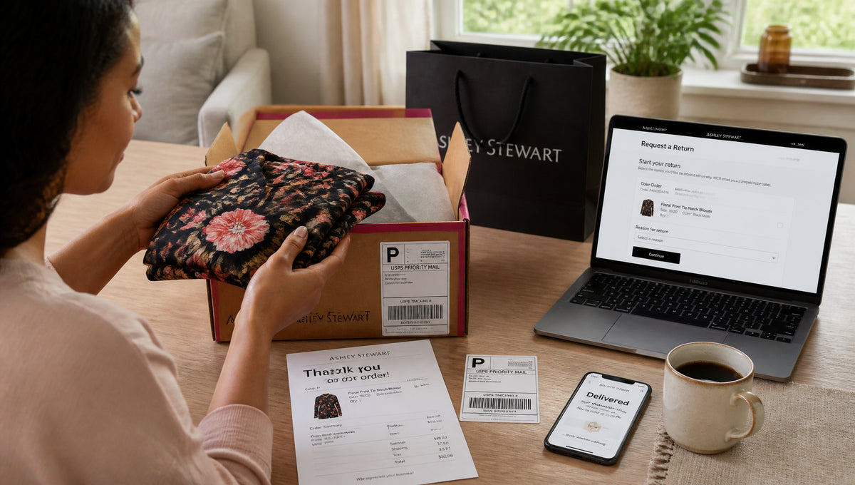 Ashley Stewart Return Policy for Online and Store Orders