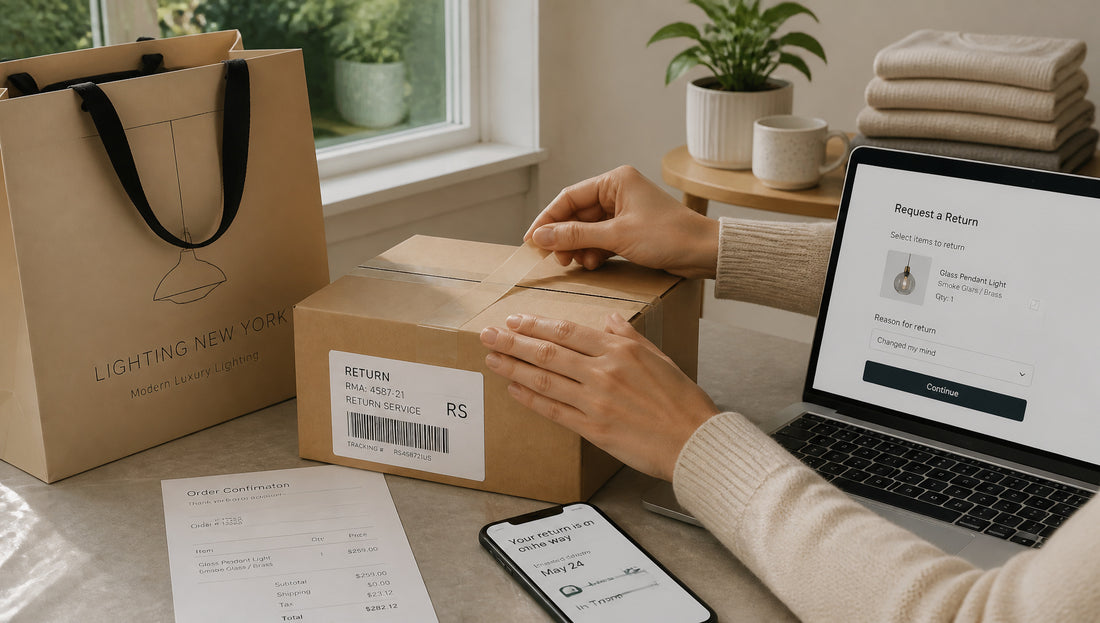 Lighting New York Return Policy Return Rules and Exchanges
