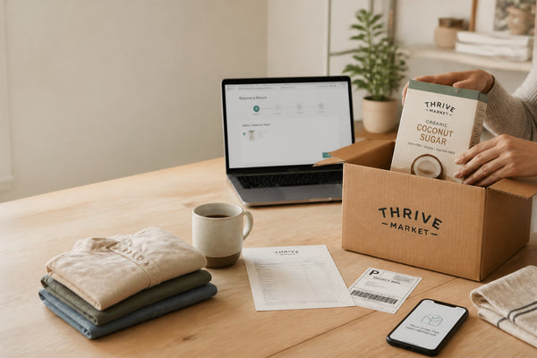 Thrive Market Return Policy Online Returns and Refunds