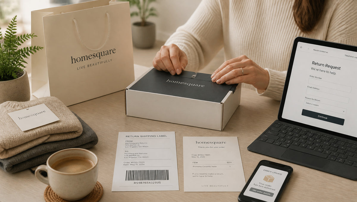 HomeSquare Return Policy Guide for Online Refunds and Rules