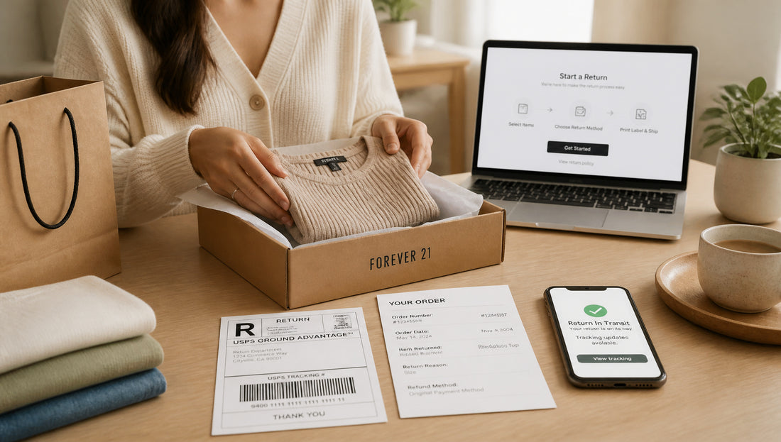 Forever 21 Return Policy for Online and Store Orders