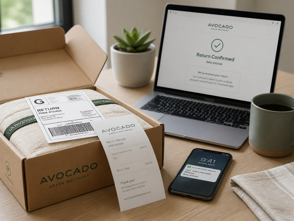 Avocado Return Policy Mattresses Pillows Furniture