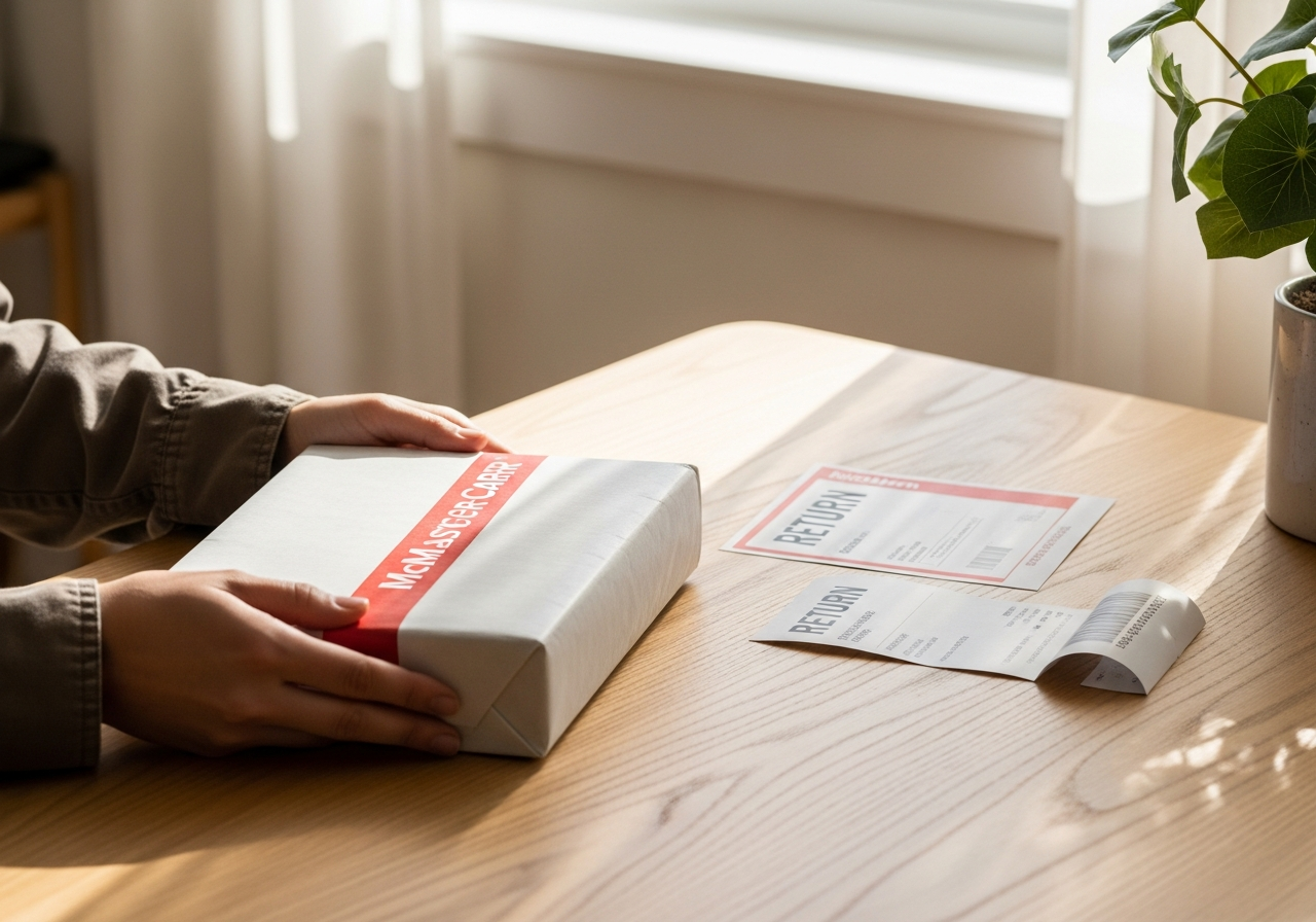 McMaster-Carr Return Policy No Time Limit No Restocking Fees