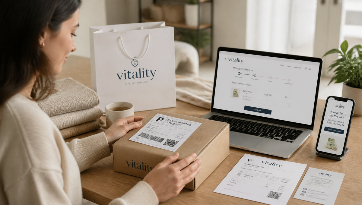 Vitality Return Policy Returns Refunds and Exchange Rules