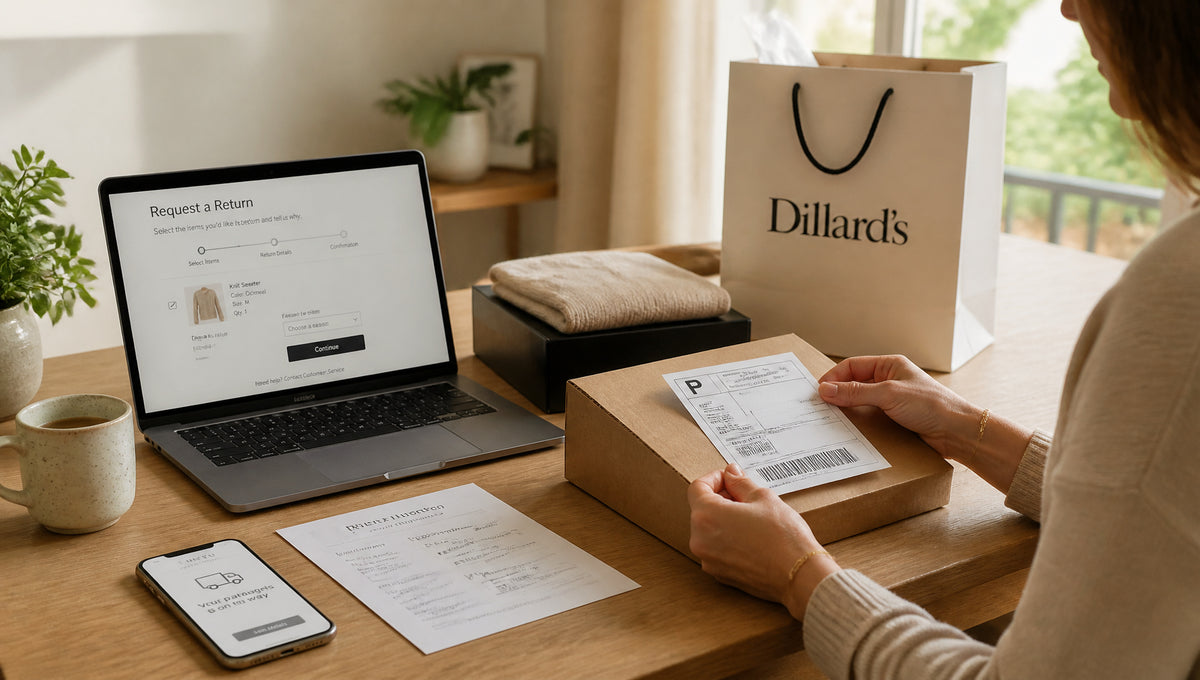 Dillard's Return Policy for Online and Store Orders