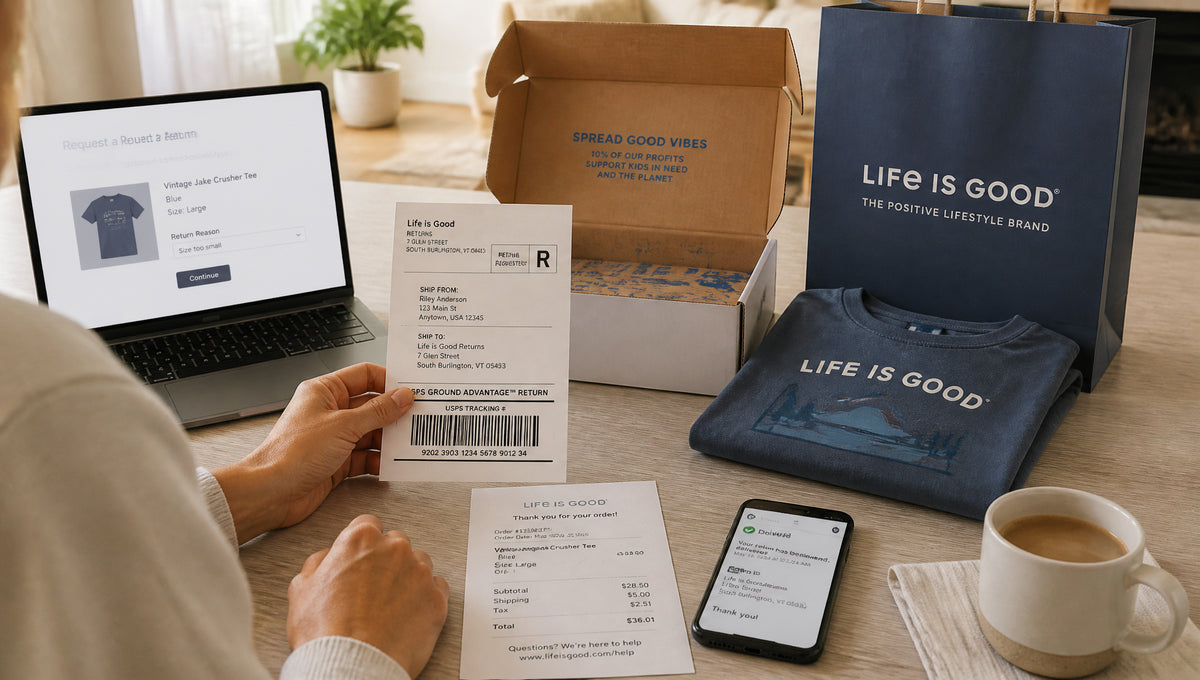 Life is Good Return Policy Returns Refunds and Exchanges