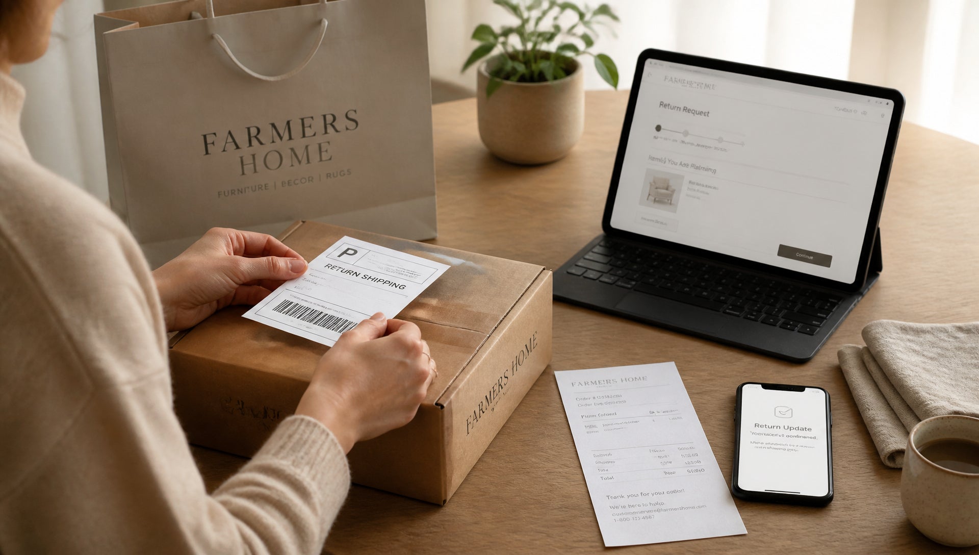 Farmers Home Furniture Return Policy and Exchange Rules