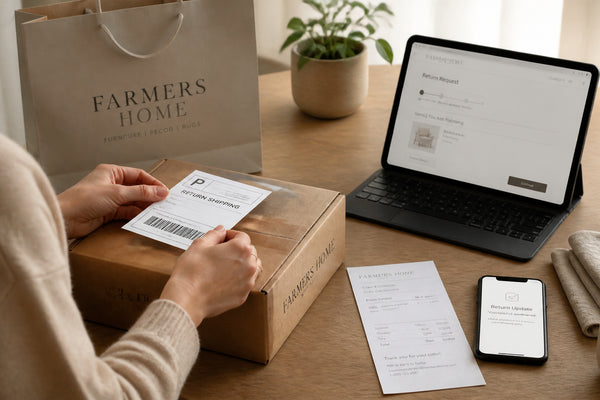 Farmers Home Furniture Return Policy and Exchange Rules