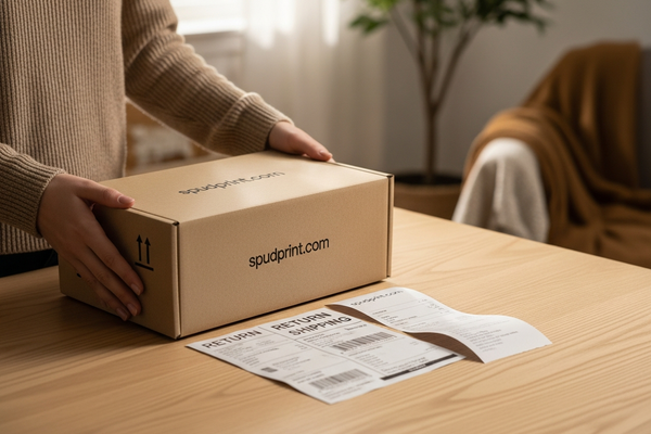 Spudprint Return Policy | Easy Refunds & Exchanges