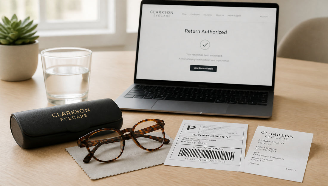Clarkson Eyecare Return Policy Refund Exchange Guide
